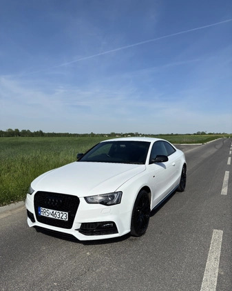Audi A5 cena 46900 przebieg: 156951, rok produkcji 2015 z Ropczyce małe 352